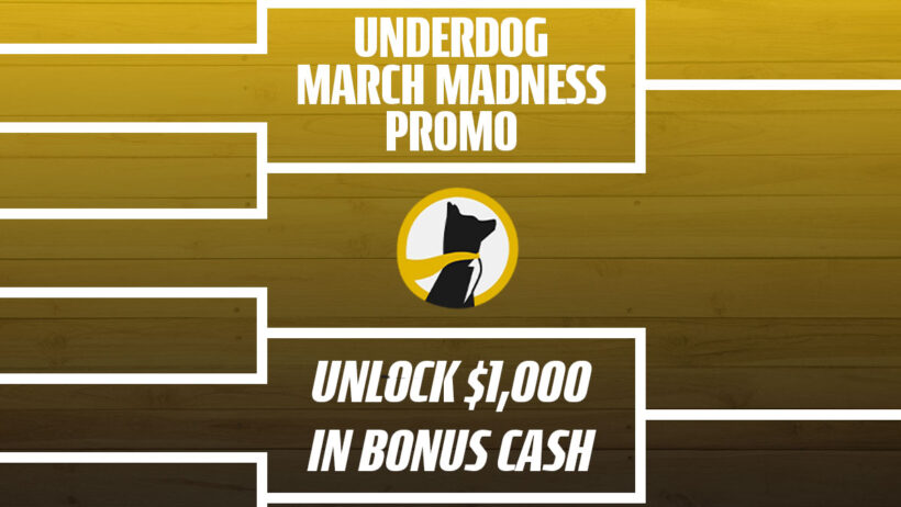 Underdog March Madness promo
